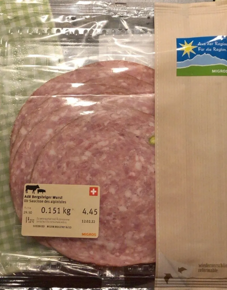 AdR Bergsteiger Wurst