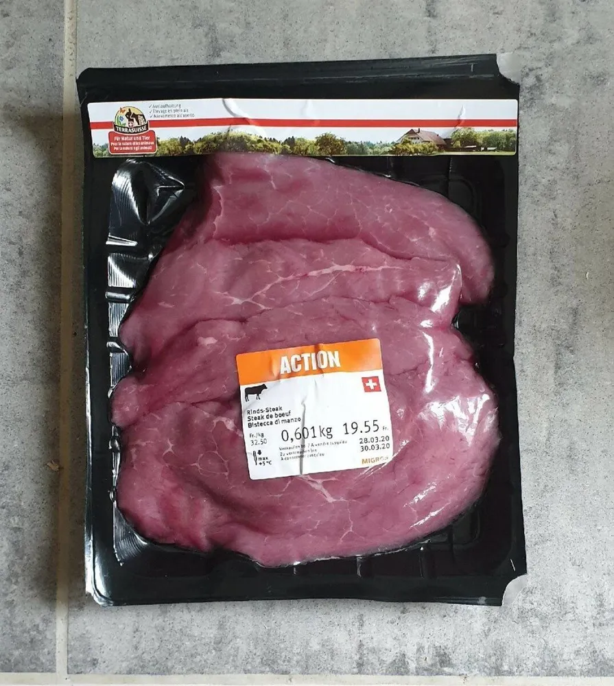 Steak de boeuf