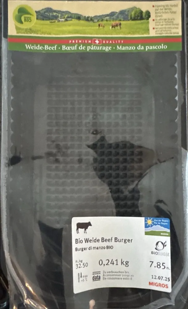 Bio Weide beef Burger