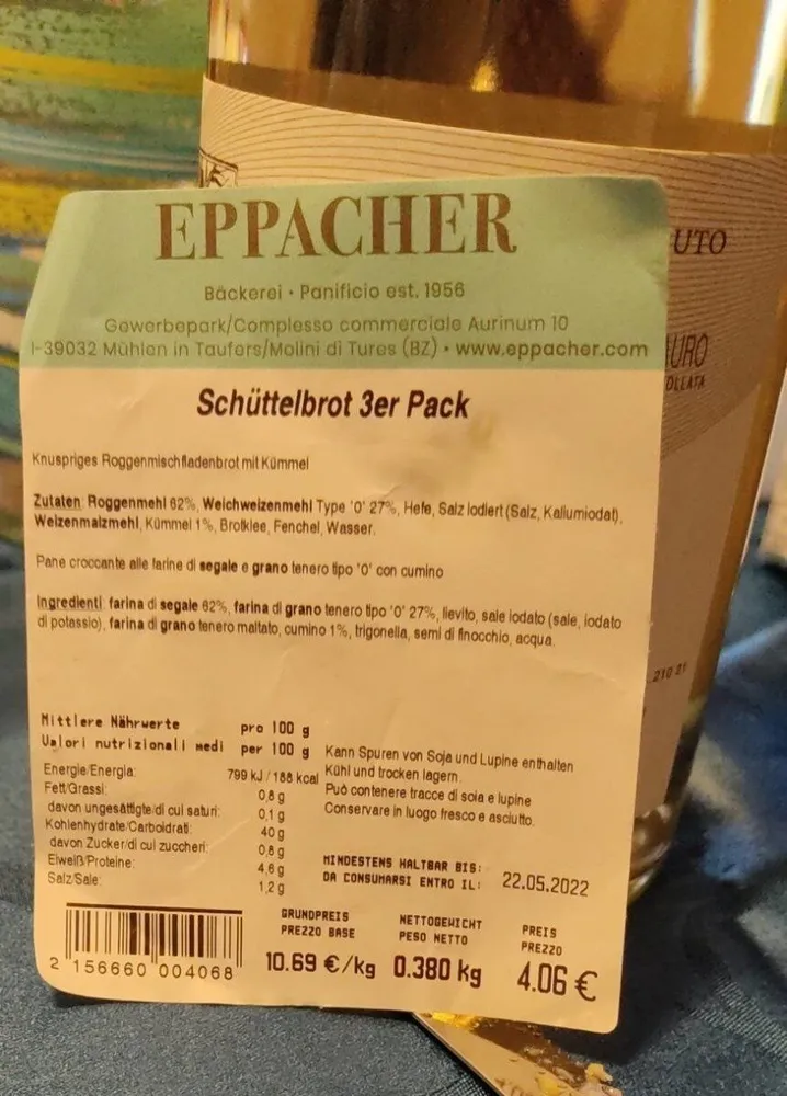 Schuttelbrot