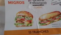 Vacherin Fribourgeois clasic Migros