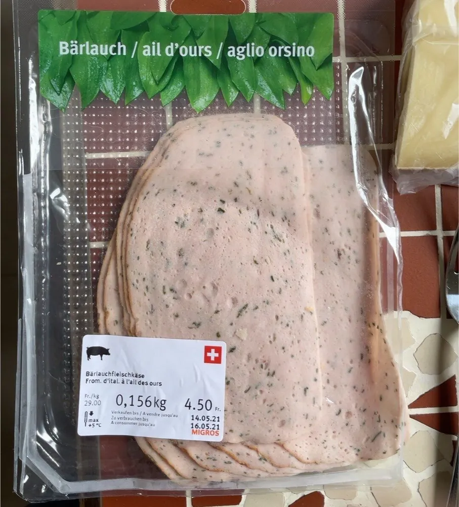 Fromage d’italie a l’ail des ours