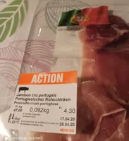 Jambon cru portugais