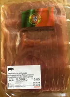 especialidade portuguesa Jambon cru portugais