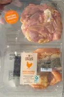 Muslos de pollo sin hueso