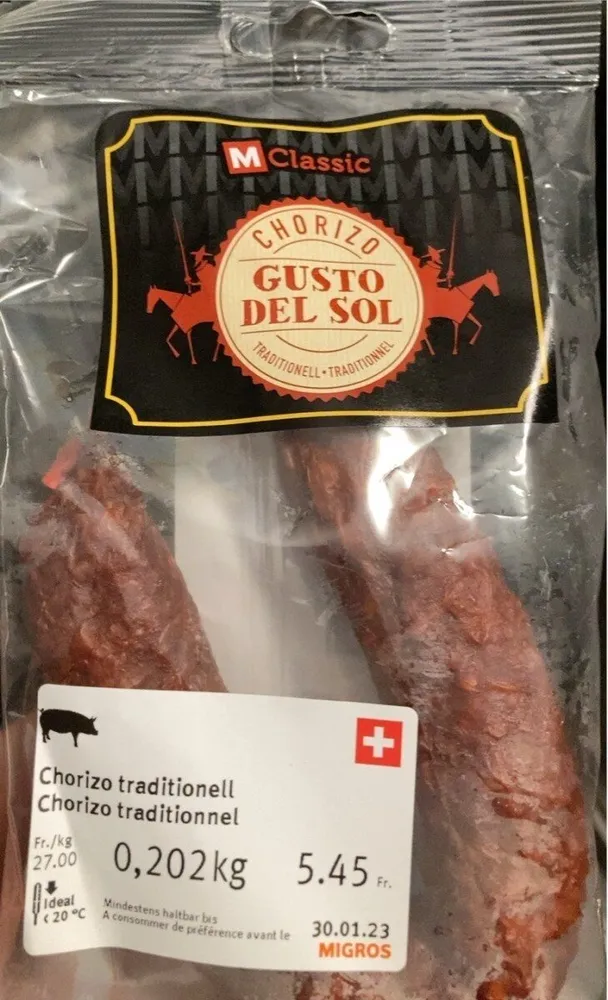 Chorizo Traditionnel