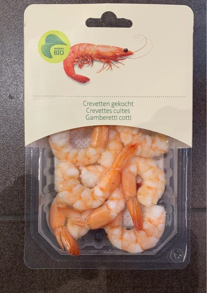 Crevettes cuites