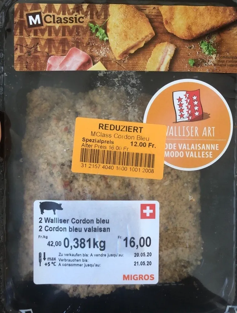 Cordon bleu valaisan