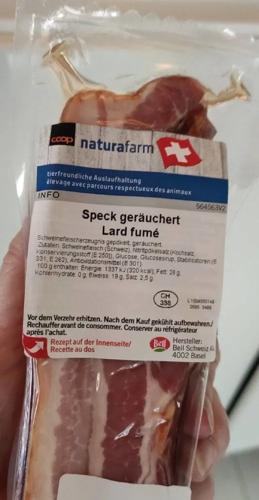 Speck geräuchert