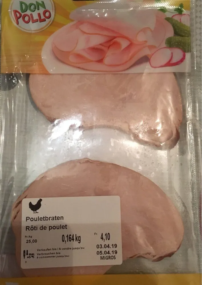 Rôti de poulet