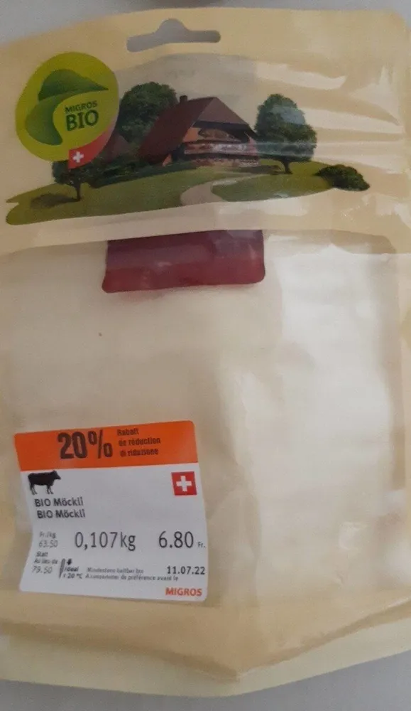 Bio Möckli Viande séchée