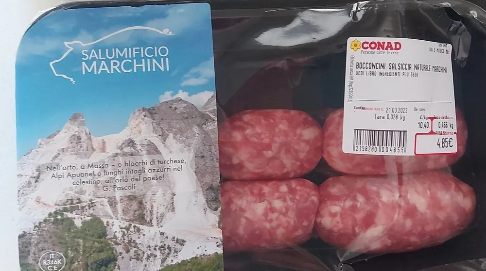 Bocconcini salsiccia naturale Marchini