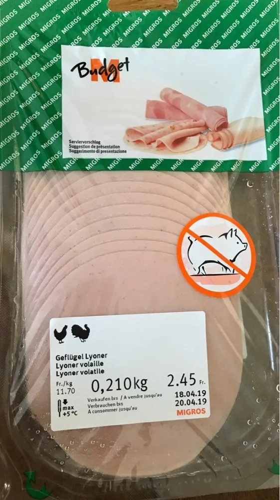 Geflügel Lyoner