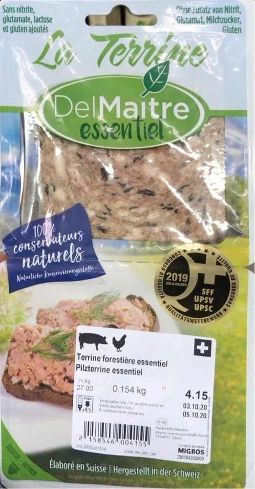 Terrine forestière essentiel