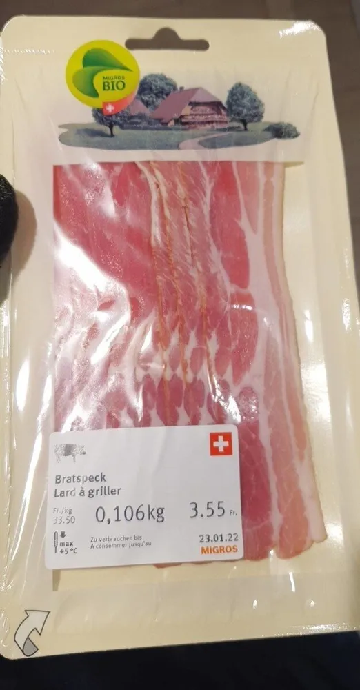 Lard à griller Bio