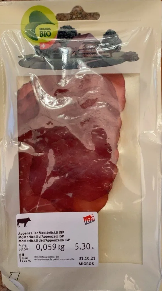 Mostbröckli d’Appenzel IGP