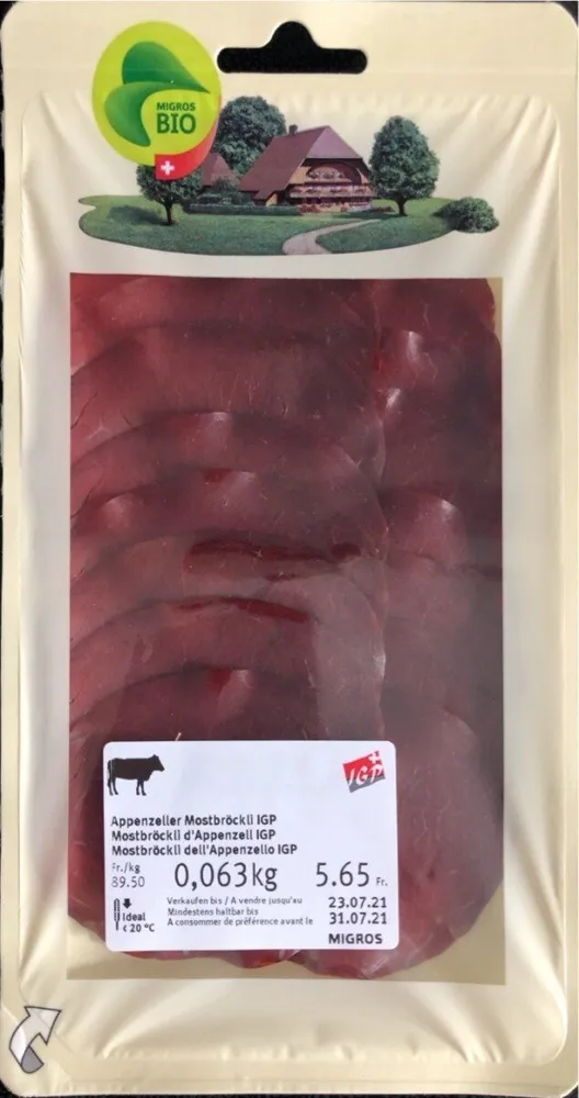 Mostbröckli d Appenzell IGP