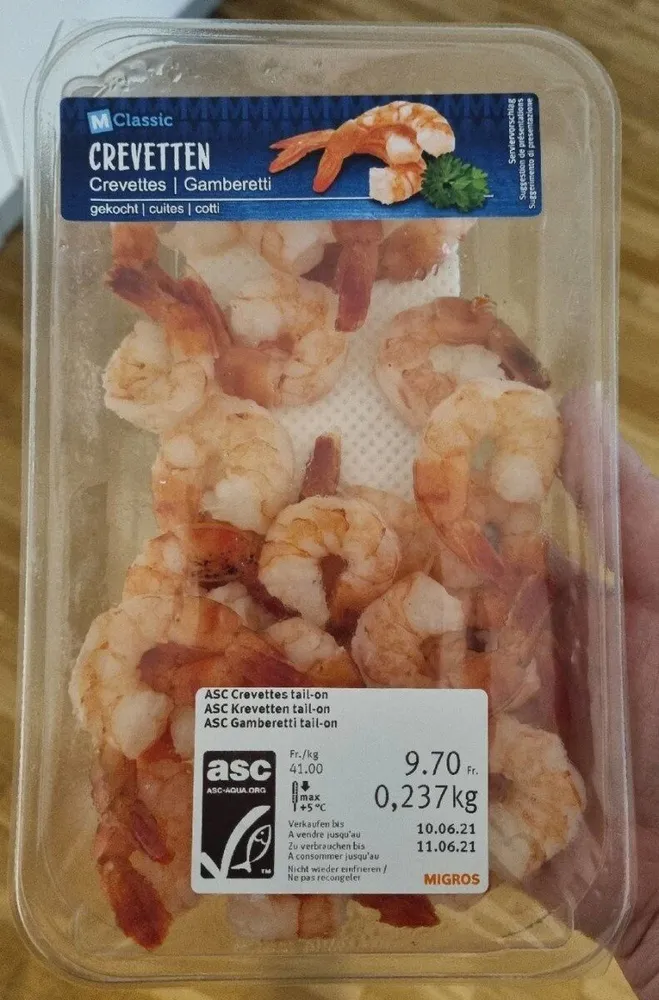 ASC Crevettes tail-on
