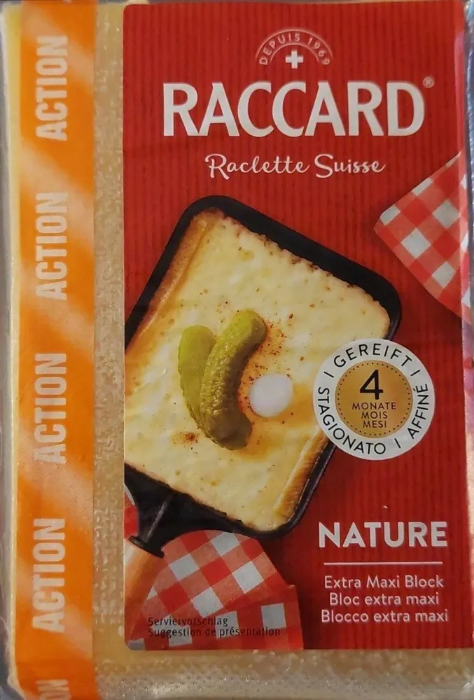 Raclette Suisse nature