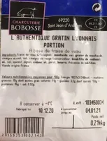 Gratin lyonnais portion