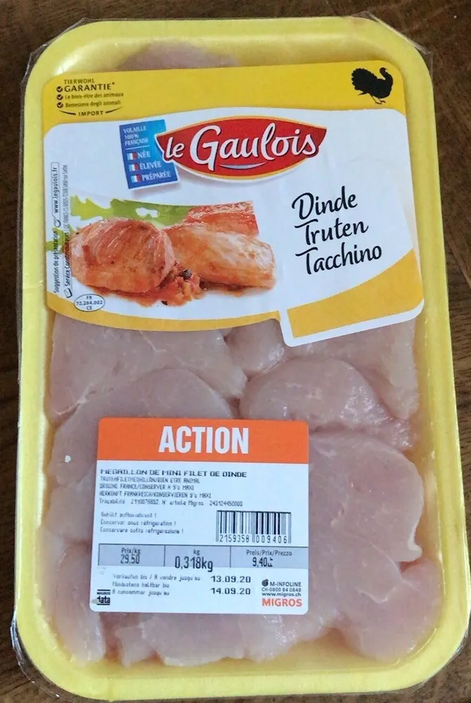 Medaillon de filet de Dinde