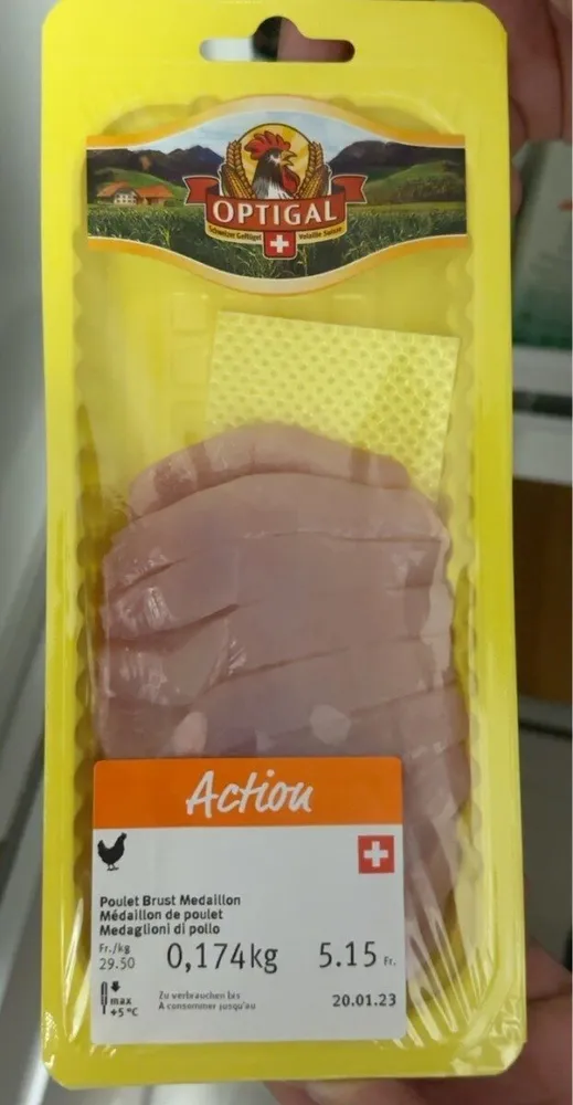Pouletfleisch zum Gekochtessen