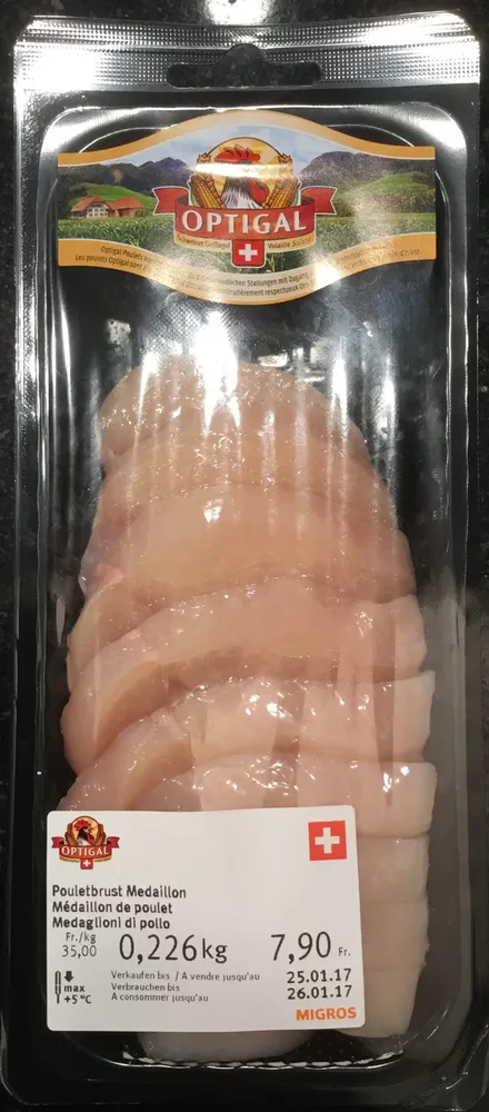 Pouletbrust Medaillon