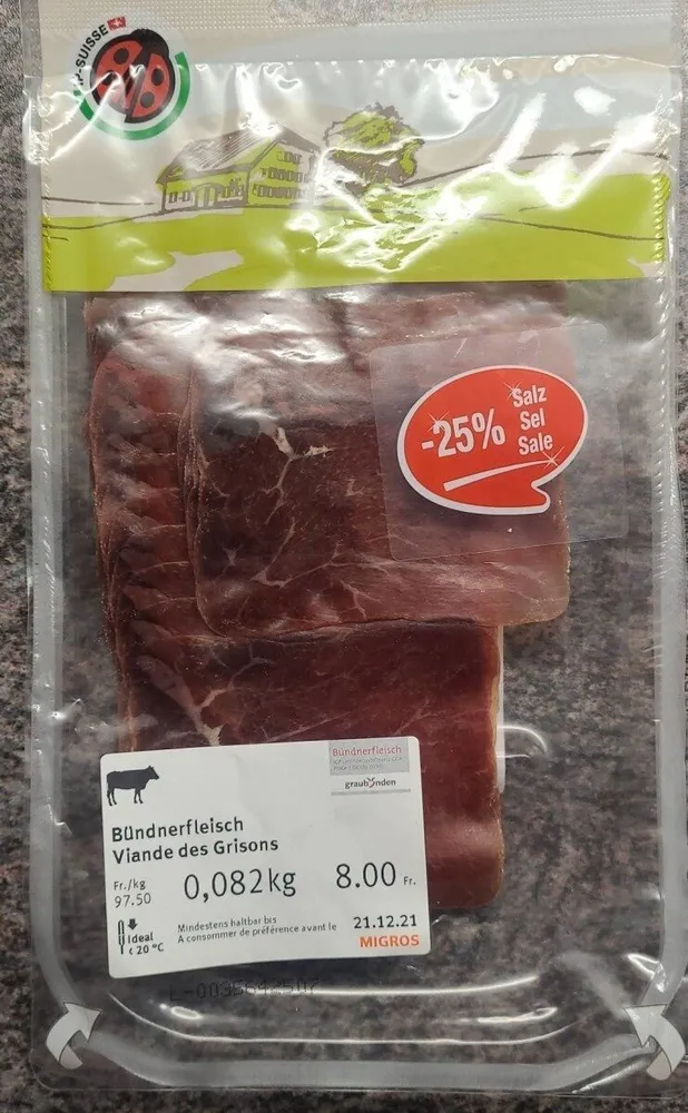 Viande des grisons