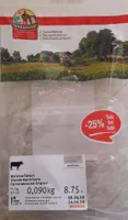 Viande séchée des Grisons