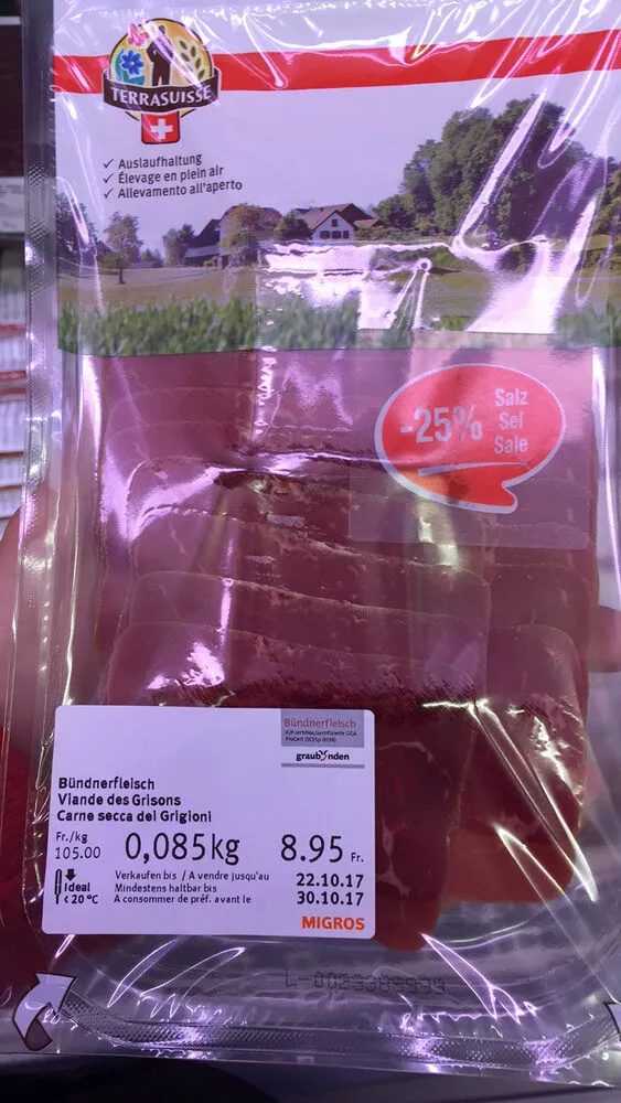 Viande des Grisons