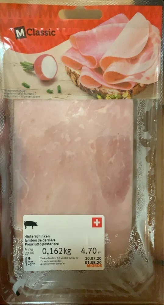 Jambon de derrière