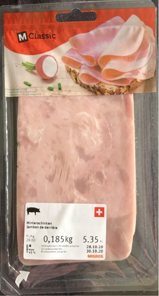 Jambon de derrière