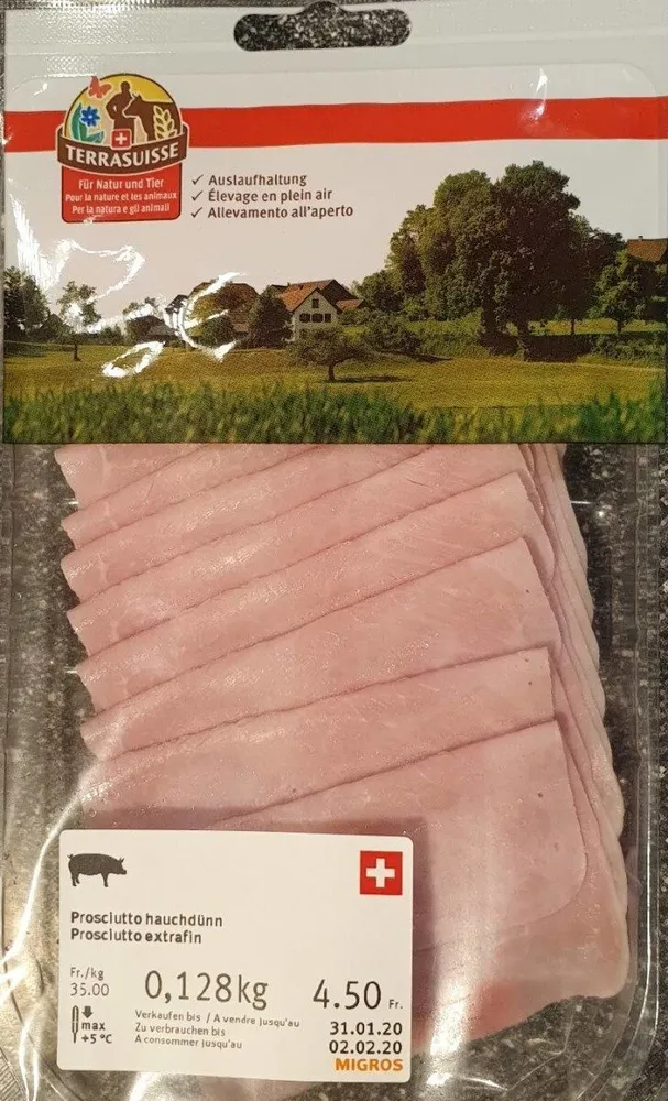 Prosciutto extrafin