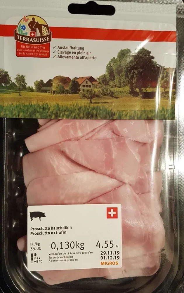 Prosciutto extrafin