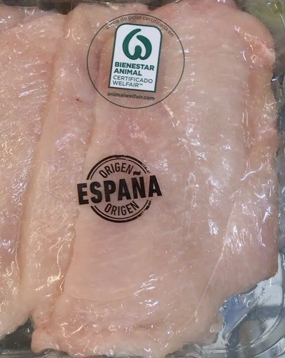 Pechuga de pollo extratierna