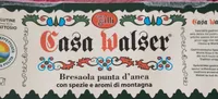 Bresaola "Casa Walser" affettata