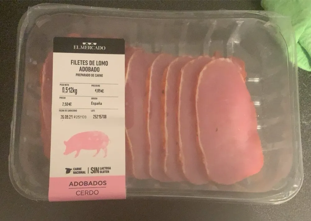 Filetes de lomo adobado