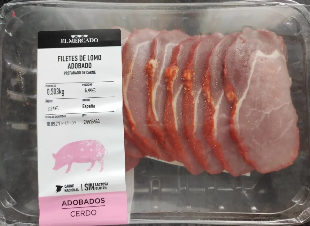 Filetes de Lomo Adobados
