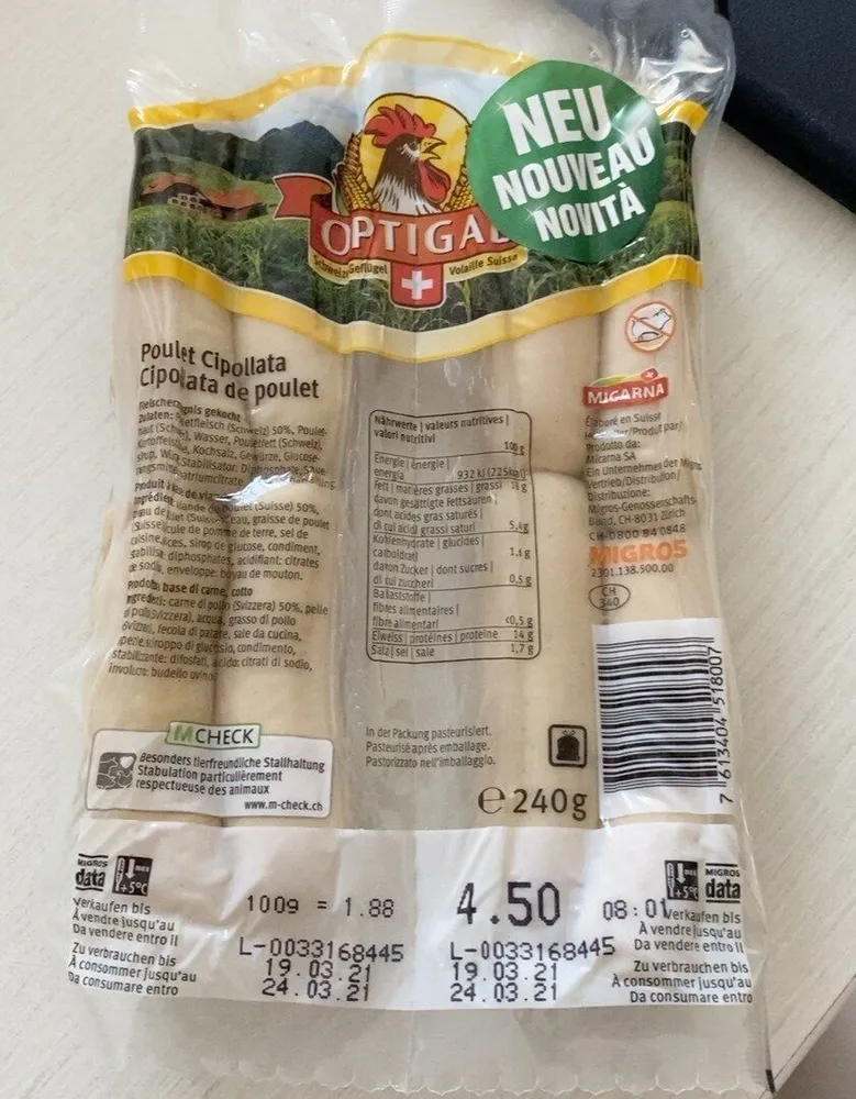 Cipollata de poulet