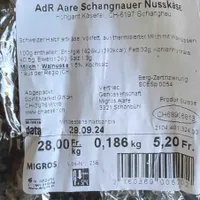 Schangnauer Nusskäse