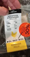 Pollo marinado