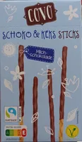 Schoko Keks Sticks Milchschokolade