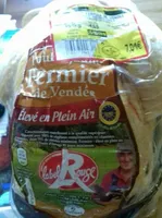 Poulet jaune fermier, label rouge