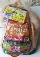 Poulet jaune fermier de Vendée