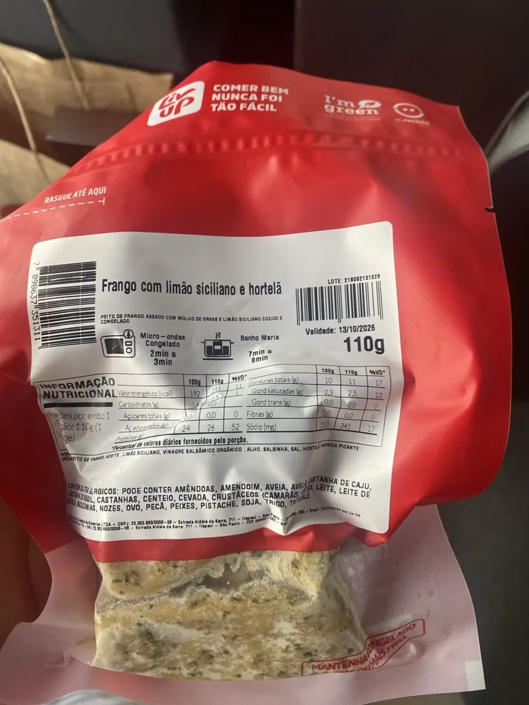 Frango Com Limão E Hortelã
