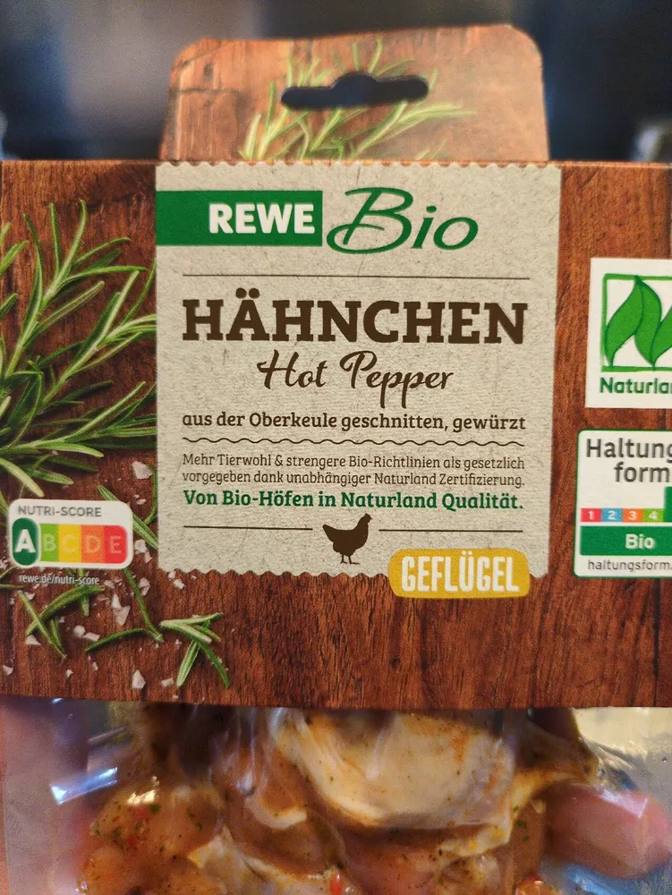 Hähnchen hot Pepper