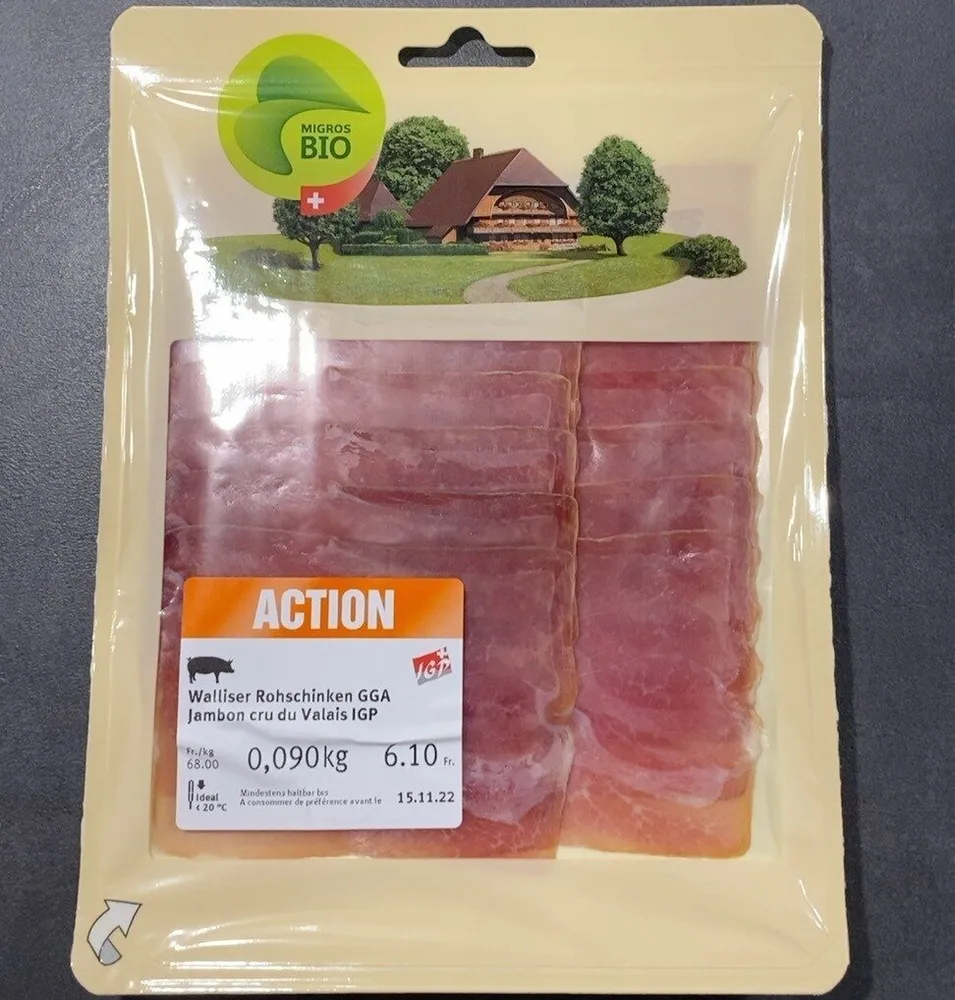 Jambon cru du Valais IGP