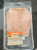Delikatess Fleischkäse mit Paprika