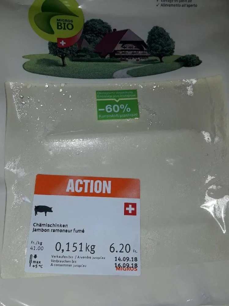 Jambon ramoneur fumé