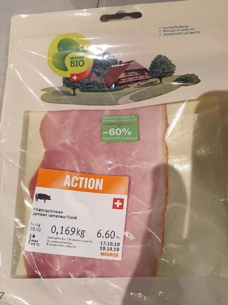 Jambon ramoneur fumé